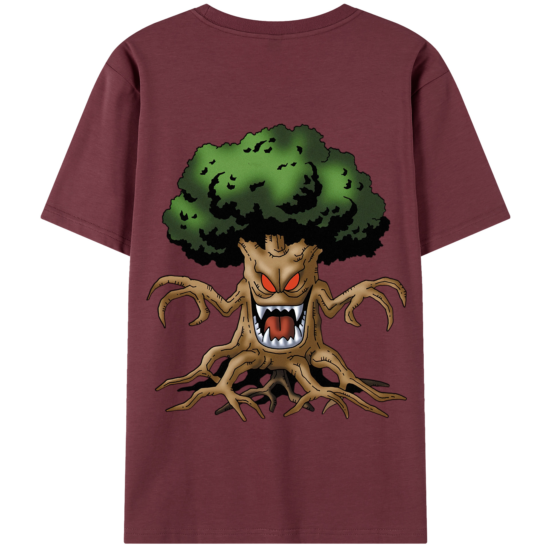 （画像用） ドラゴンクエスト Doragon Kuesuto Dragon Quest 綿100％半袖Tシャツ（背面プリント）